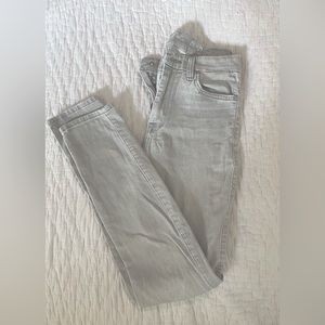 7 For All Mankind- high waist ankle skinny jeans size 27